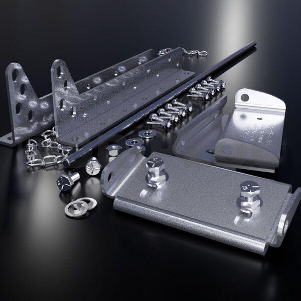 JJ1405 DRIPLOC Type#2s Exhaust Fan Hinge Kit For Offset fan base - Image 8
