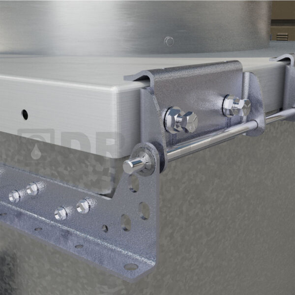 JJ1405 DRIPLOC Type#2s Exhaust Fan Hinge Kit For Offset fan base - Image 7