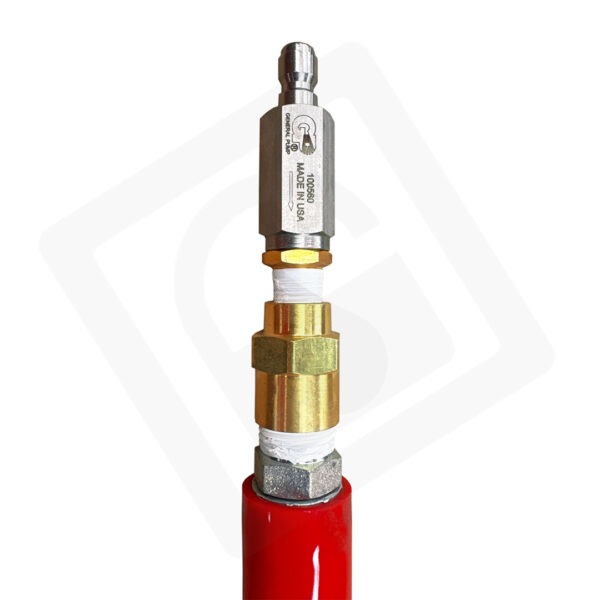 AA1430 STINGER 1/2? DIAMETER 5800 PSI DOUBLE-WIRE HOSE WITH 1/4" IN-LINE SCREEN QUICK CONNECT X 3/8" M - Image 4
