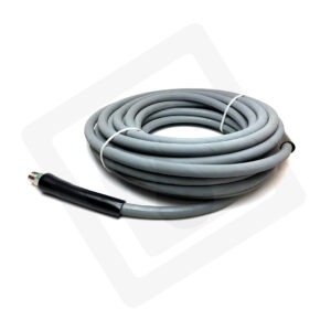 AA1775 PRESSURE WASH HOSE ? SINGLE WIRE, GRAY 50? ROUGH SKIN, NON MARKING 4000 PSI 275 DEGREE 3/8" M X 3/8" M (QUICK CONNECTS NOT INCLUDED)