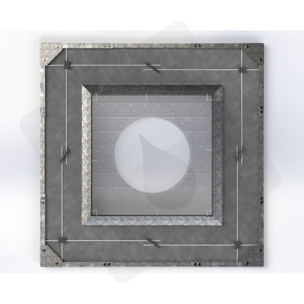 BB1550 Driploc RT 360 Grease Containment System Model #4412/27-65 (12" Coverage off the fan curb) *RESIDENTIAL SHIPPING SURCHARG - Image 2