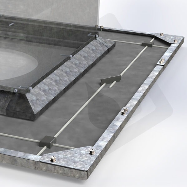 BB1550 Driploc RT 360 Grease Containment System Model #4412/27-65 (12" Coverage off the fan curb) *RESIDENTIAL SHIPPING SURCHARG - Image 5