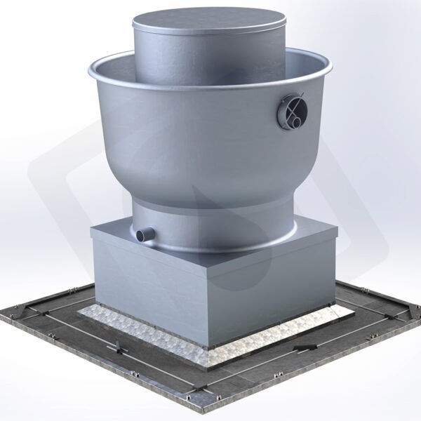 BB1575 Driploc RT 360 Grease Containment System Model #3312/16-41 (12" Coverage off the fan curb) *RESIDENTIAL SHIPPING SURCHARG - Image 2