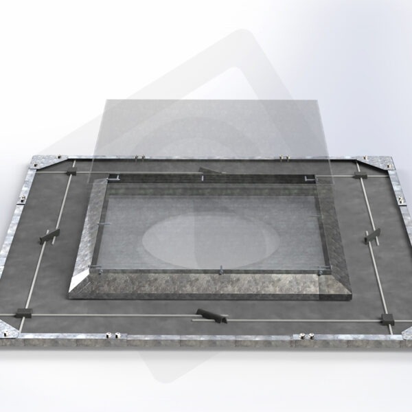 BB1575 Driploc RT 360 Grease Containment System Model #3312/16-41 (12" Coverage off the fan curb) *RESIDENTIAL SHIPPING SURCHARG - Image 3