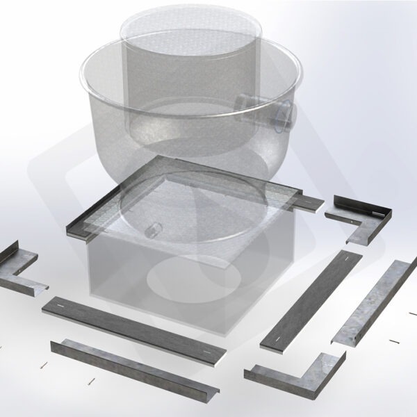 BB1600 DRIPLOC Drip Edge 360 Grease Containment System Model #1832 - Image 3