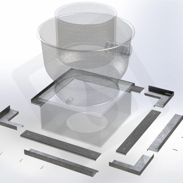 BB1605 DRIPLOC Drip Edge 360 Grease Containment System Model #3250 - Image 2
