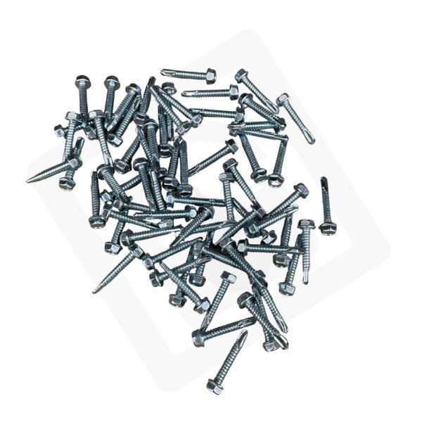 NN1500 Self Tapping Screws 3/8"X1.5" (100 Count) - Includes Magnetic Nut Driver - Image 2
